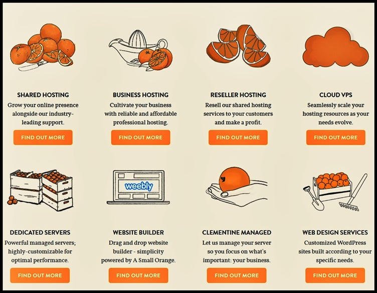 A Small Orange Hosting Packages