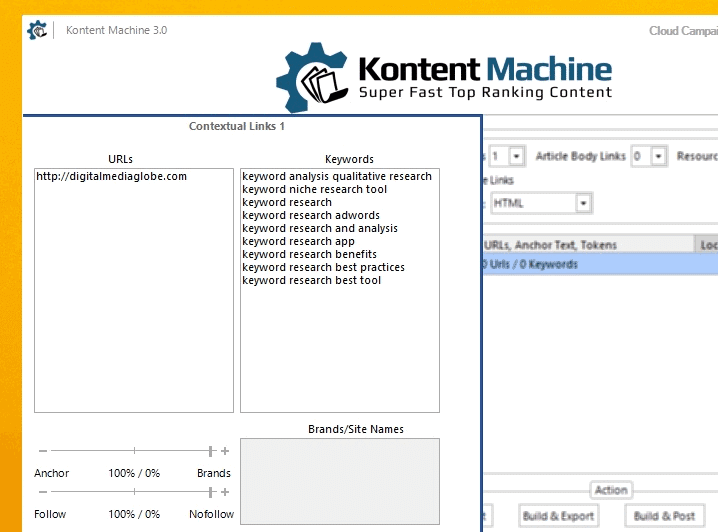 Kontent Machine Review - Step5_Contextual Link Setting