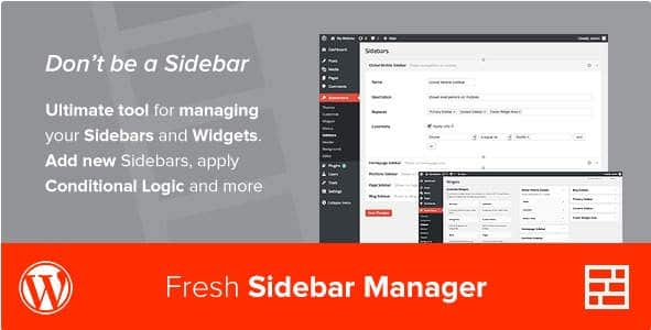 Custom Sidebar Manager by CodeCanyon