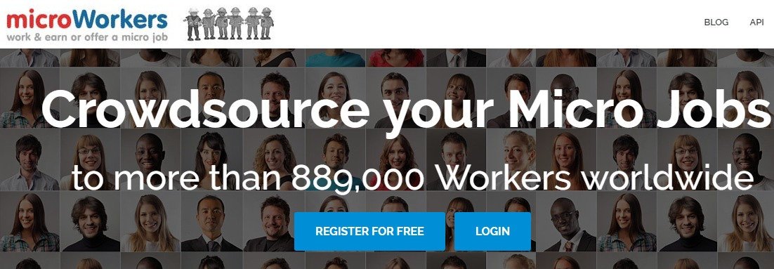 Microworkers - work earn or offer a micro job