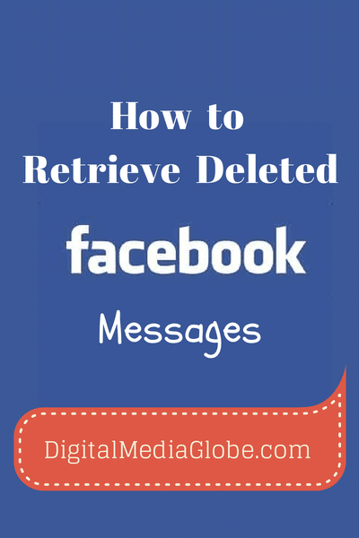 how to find deleted messages on facebook