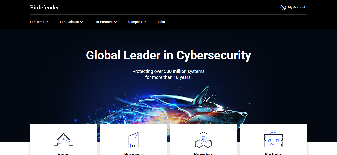 Bitdefender Global Leader in Cybersecurity Software