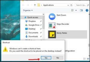 How To Put Sticky Notes Or Notepad On Desktop Windows 10