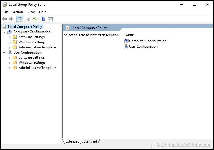 Group Policy Editor Launch after method 1 2(d)