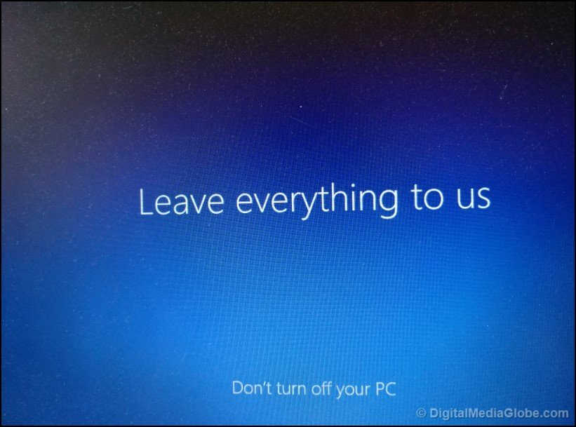 Leave Everything to us add Microsoft account