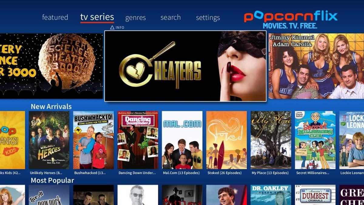 popcornflix free live streaming movie app