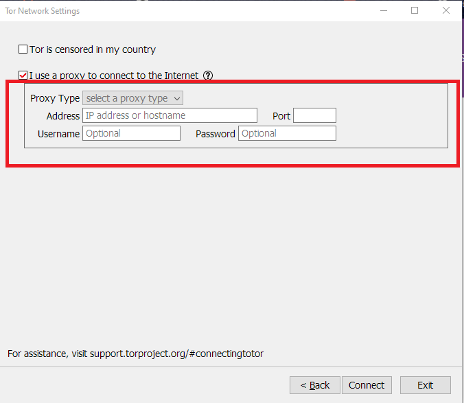 how to use tor as proxy