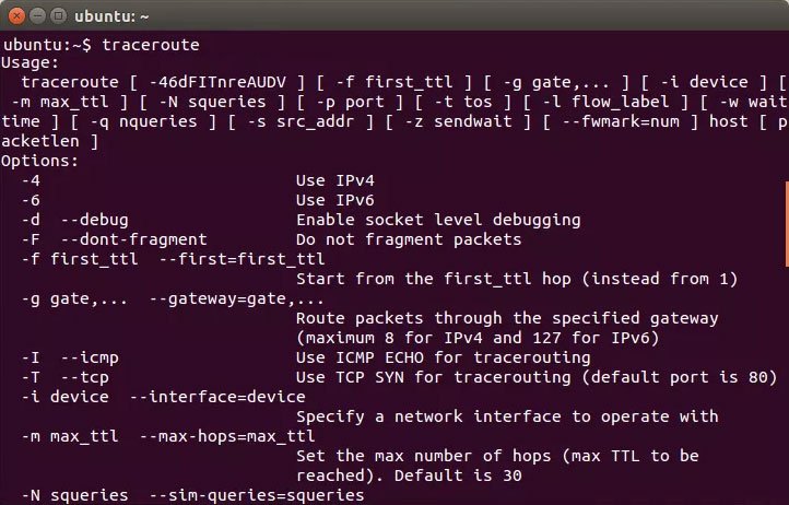 Как установить traceroute на linux