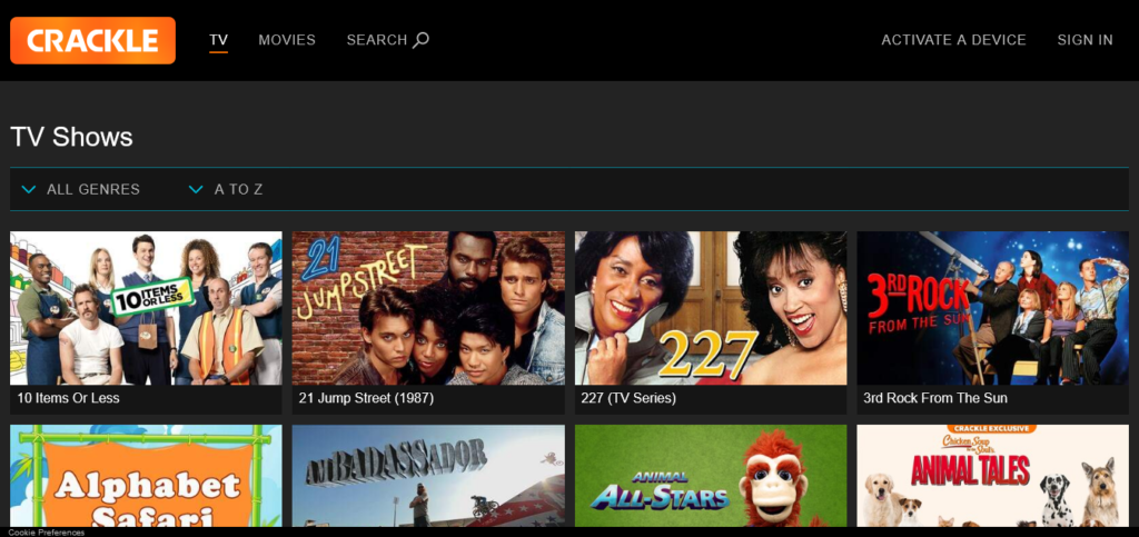 place to watch tv shows for free reddit