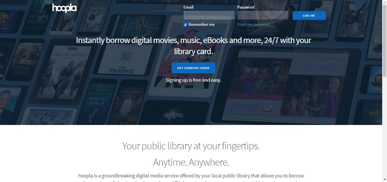 hoopla streaming audiobooks music video ebooks