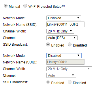 Disable Linksys router from classic web interface