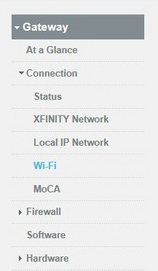 turn off wifi in comcast