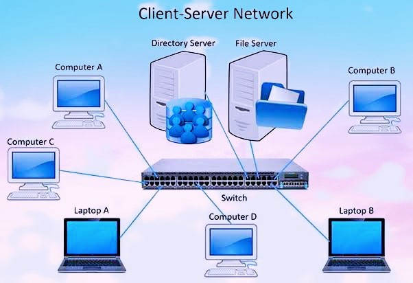 Client server network