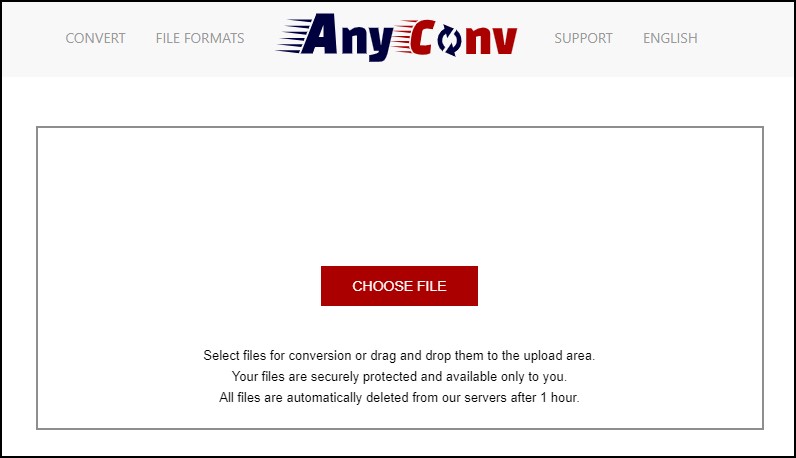 AnyConv home page