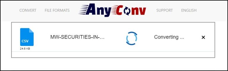 How to Convert File Online for Free with AnyConv?