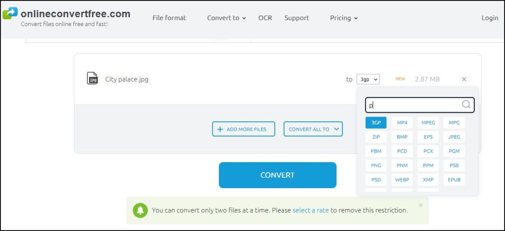 How To Convert File For Free With OnlineConvertFree?