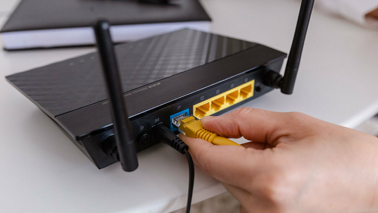 Ethernet port in router
