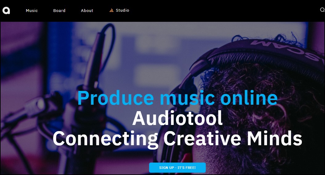 Audiotool free online audio editing app