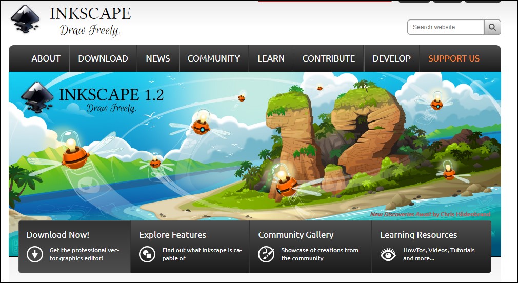 Inkscape free graphic design software