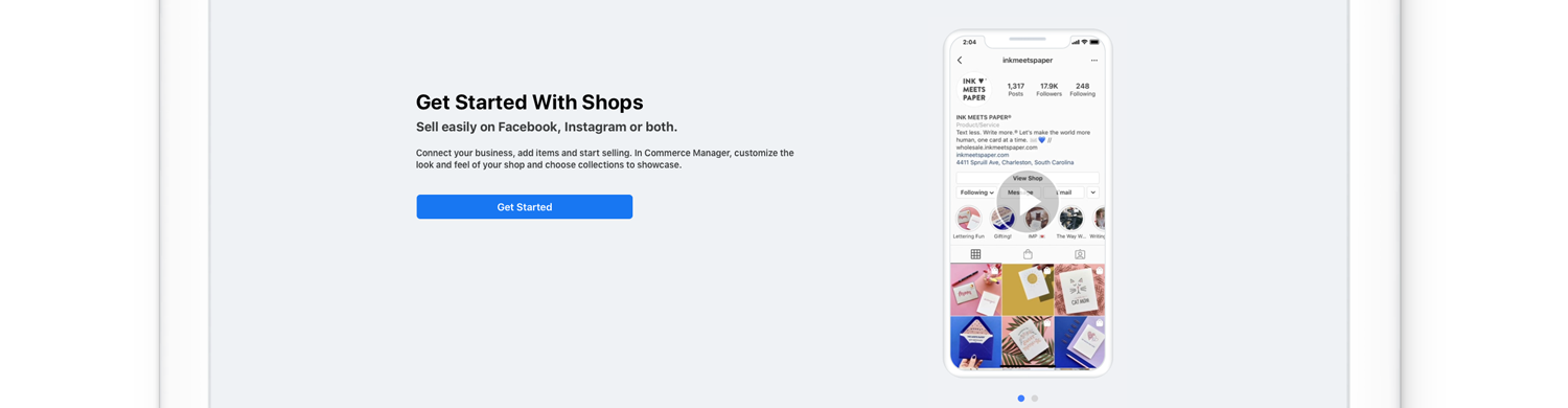 Setup Instagram Shop to sell your travel photos