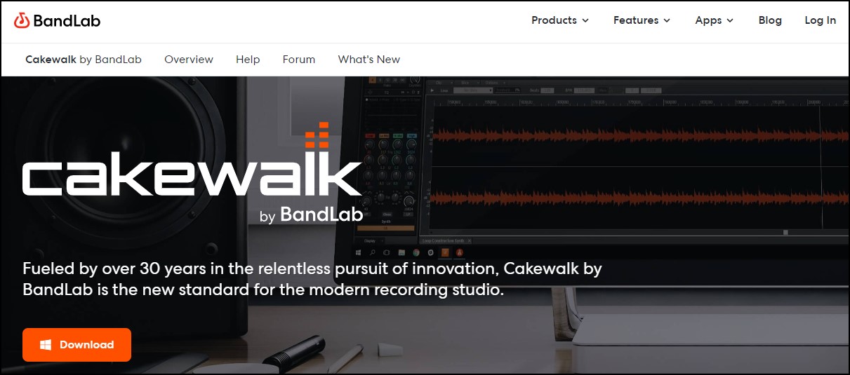 Cakewalk by Bandlab beat maker software