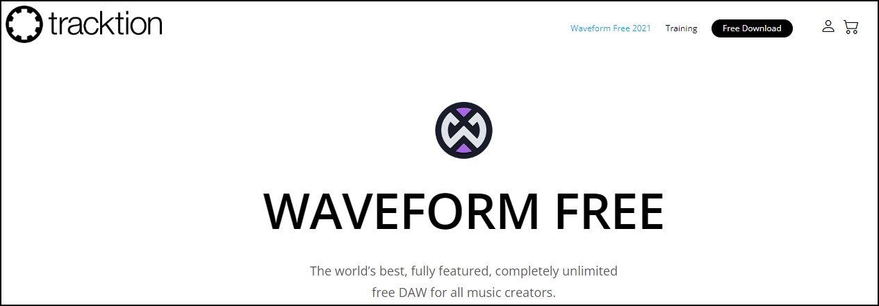 Wave free DAW music creating software