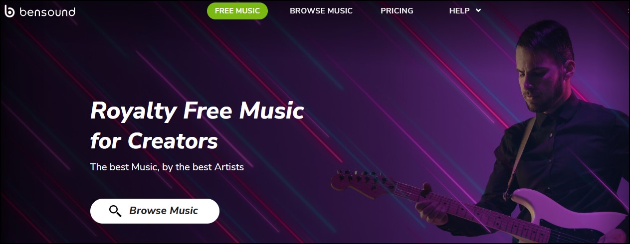 Bensound royalty free music