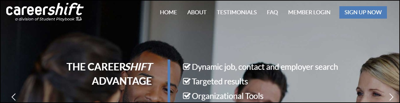 Careershift Internship site