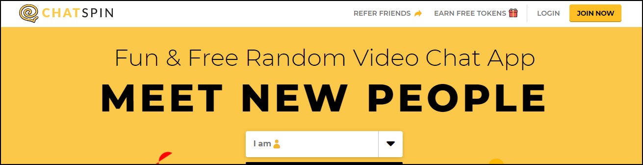 Chatspin free random video chat site