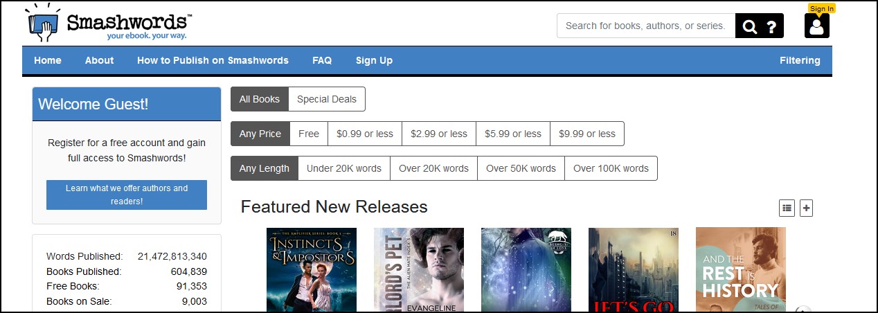 Smashwords ebook torrent site