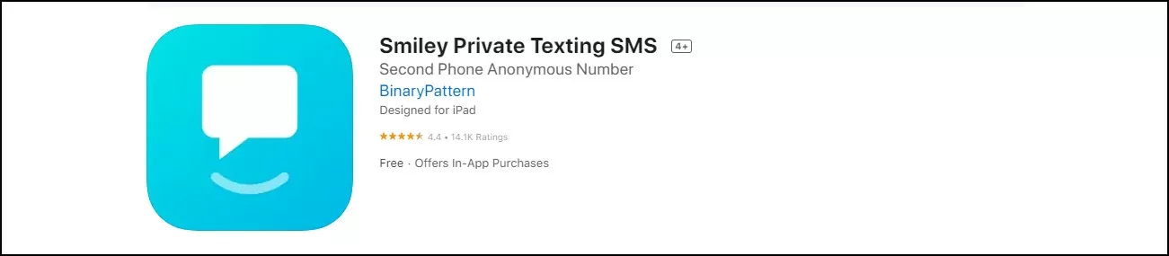 Smiley private messaging app