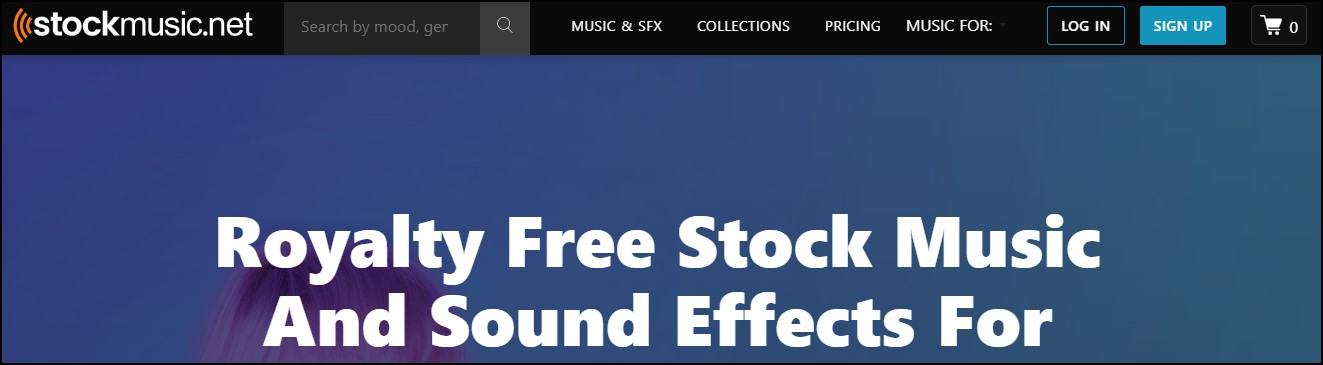 Stockmusic.net royalty free stock music