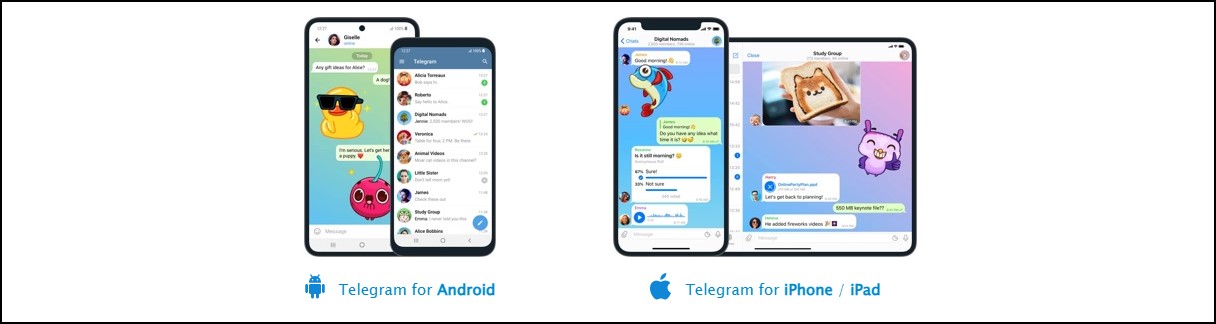 Telegram app 1