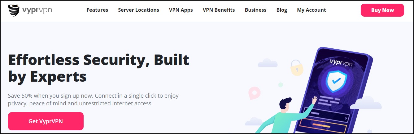VyprVPN Best VPN for iOS
