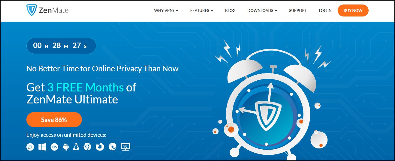 Zenmate most secure VPN