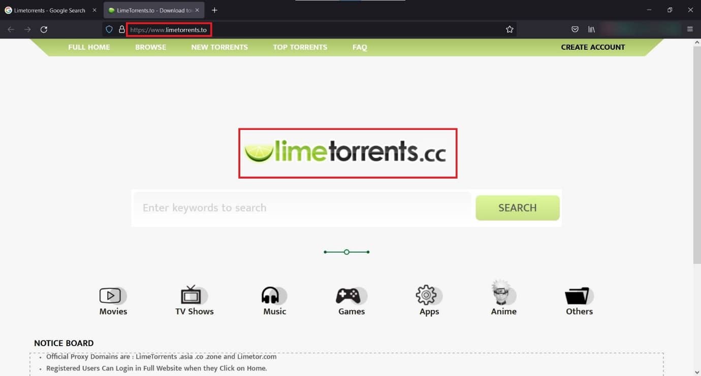 LimeTorrents for free audiobooks torrents
