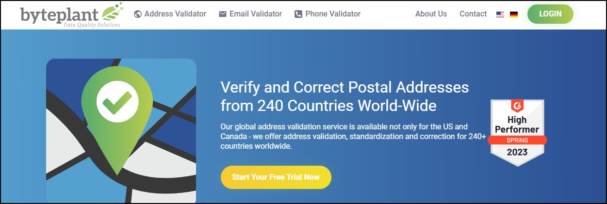 Byteplant Address validator software