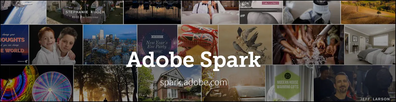 Adobe Spark create printable