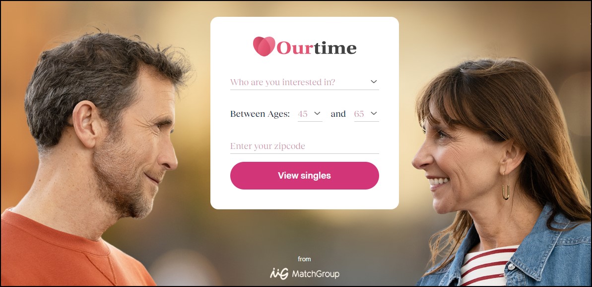OurTime Dating App