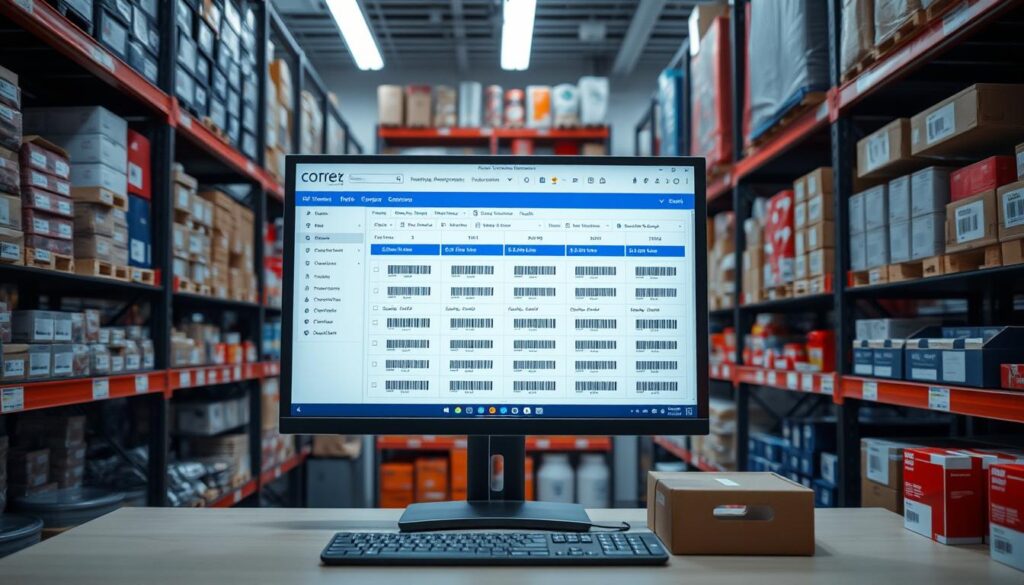 Barcode inventory management
