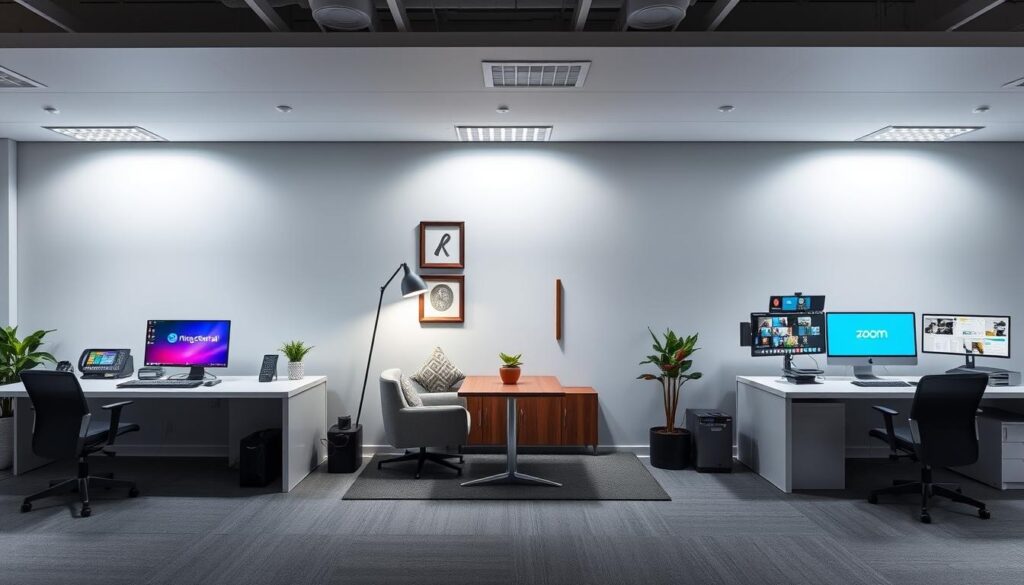 RingCentral, Ooma Office, and Zoom