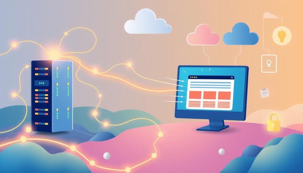 Web hosting and site migration process