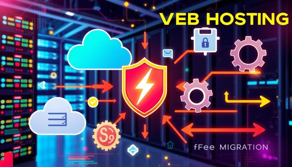 Web hosting features