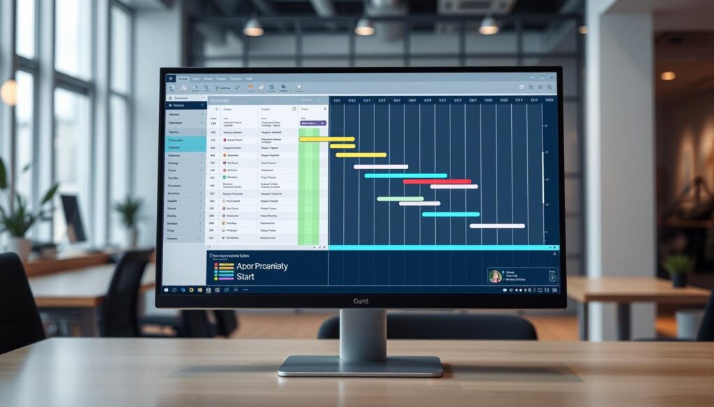 Microsoft Project Gantt Chart