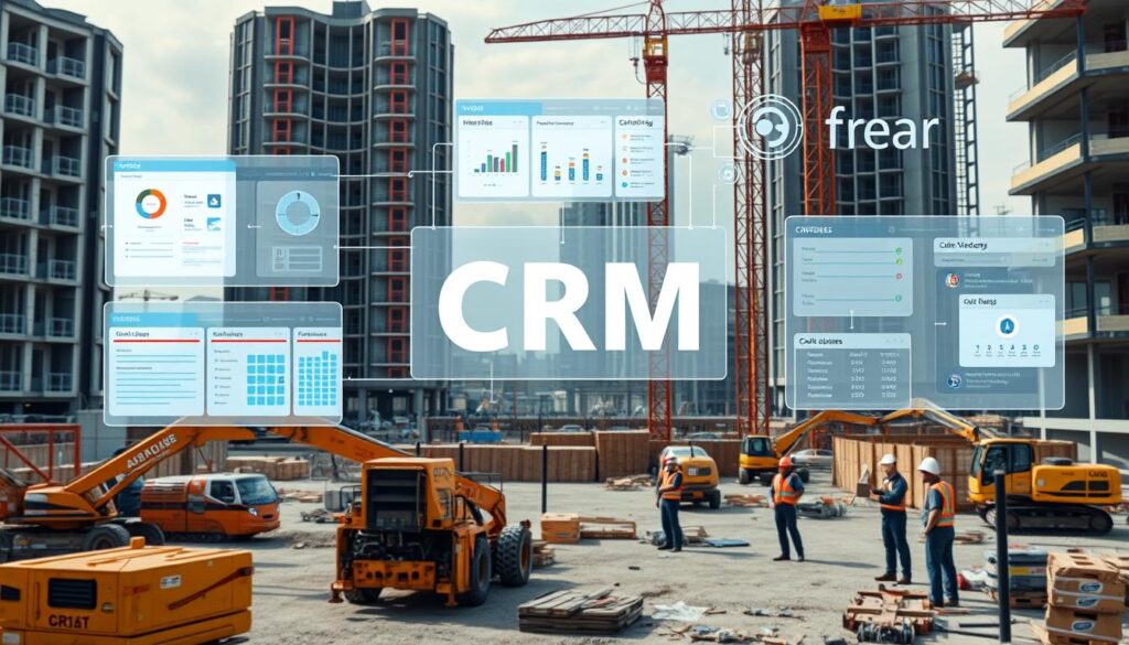 construction CRM features construction CRM features