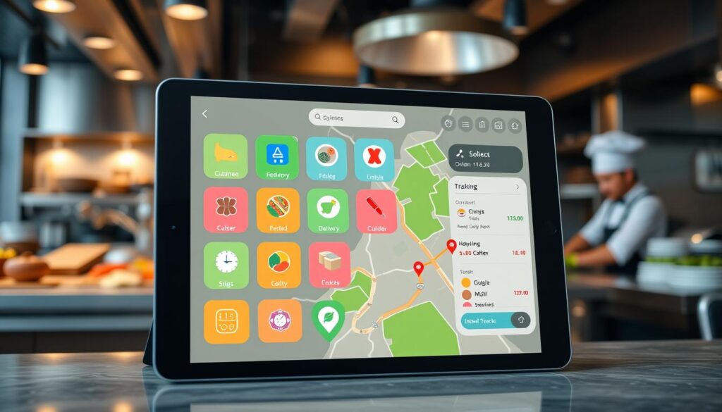 food delivery software