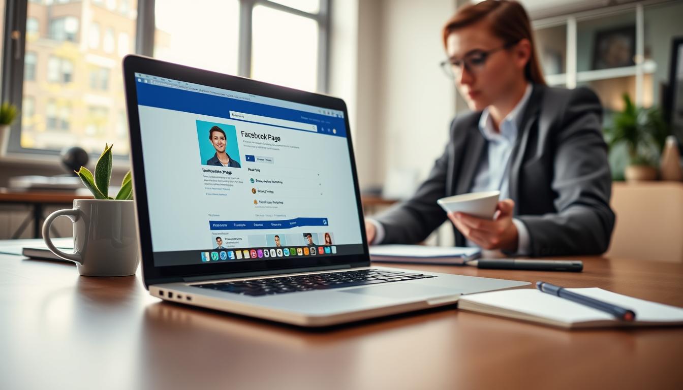 create a new facebook page