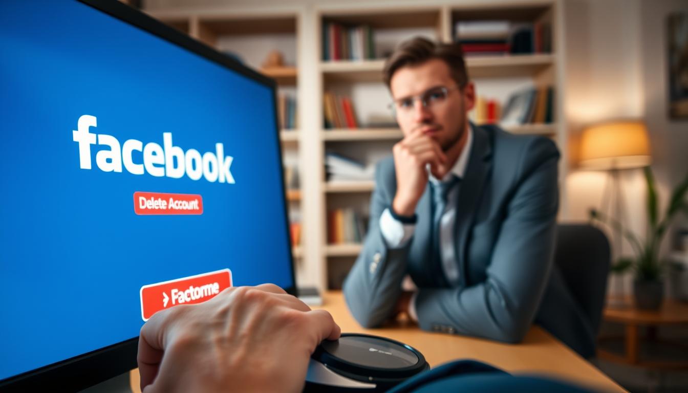 erase a facebook account